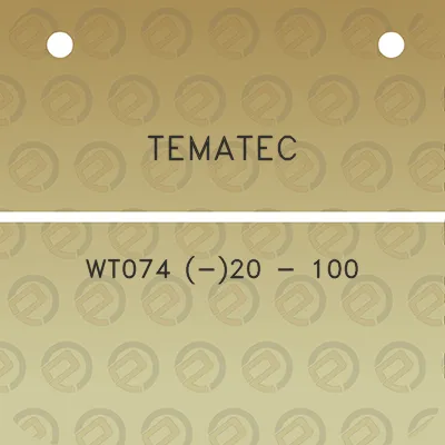 tematec-wt074-20-100