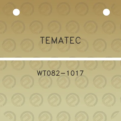 tematec-wt082-1017