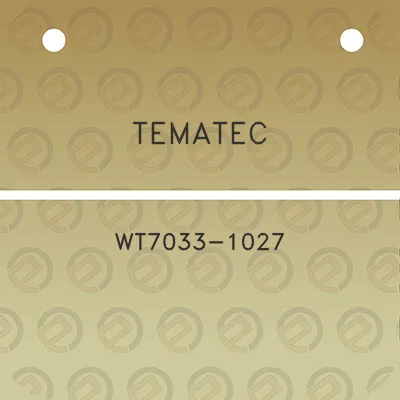 tematec-wt7033-1027