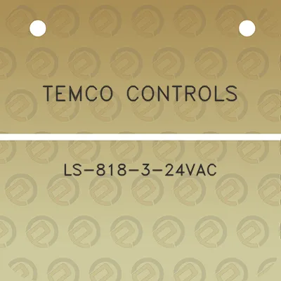 temco-controls-ls-818-3-24vac