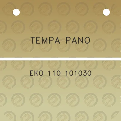 tempa-pano-eko-110-101030