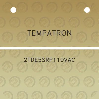 tempatron-2tde5srp110vac