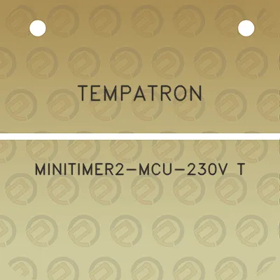 tempatron-minitimer2-mcu-230v-t