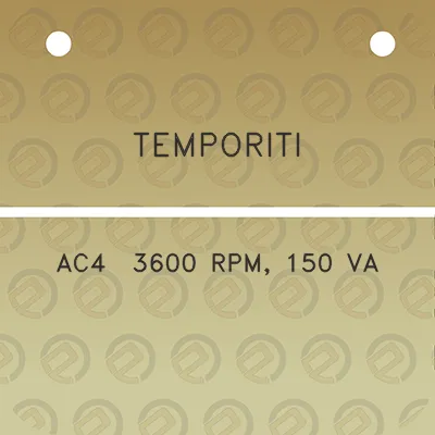 temporiti-ac4-3600-rpm-150-va