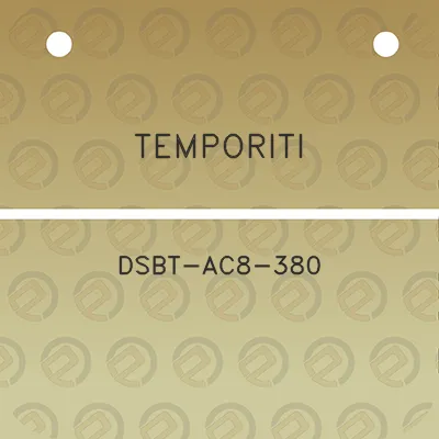 temporiti-dsbt-ac8-380