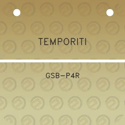 temporiti-gsb-p4r