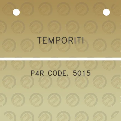 temporiti-p4r-code-5015