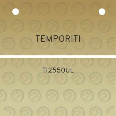 temporiti-ti2550ul