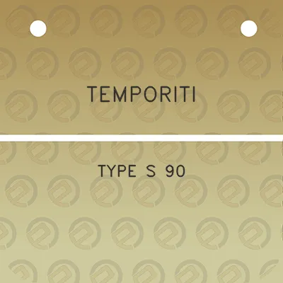 temporiti-type-s-90