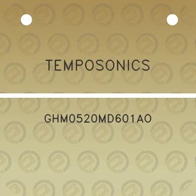 temposonics-ghm0520md601ao