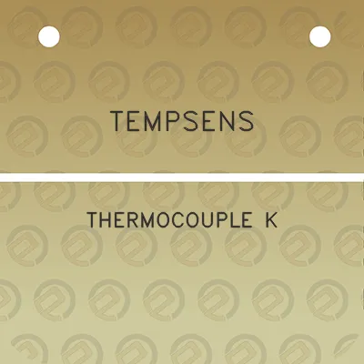 tempsens-thermocouple-k