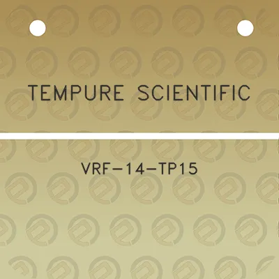 tempure-scientific-vrf-14-tp15