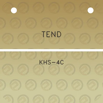 tend-khs-4c