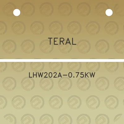 teral-lhw202a-075kw