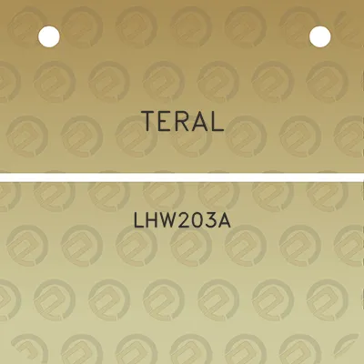 teral-lhw203a