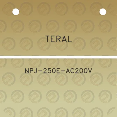 teral-npj-250e-ac200v