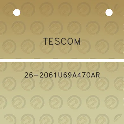 tescom-26-2061u69a470ar