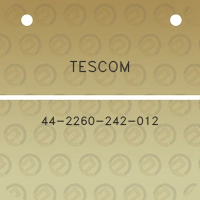 tescom-44-2260-242-012