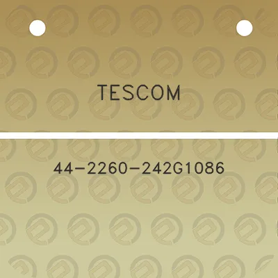 tescom-44-2260-242g1086