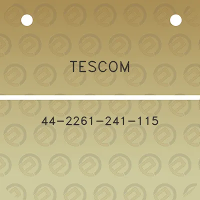 tescom-44-2261-241-115