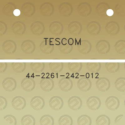 tescom-44-2261-242-012