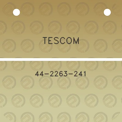 tescom-44-2263-241