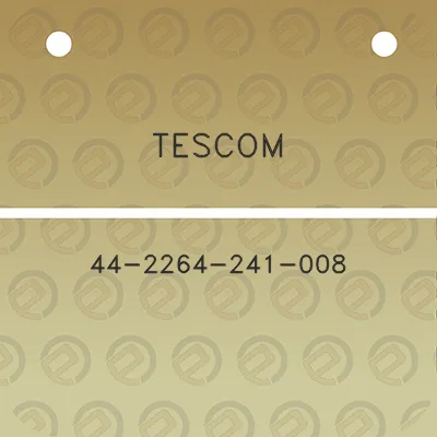 tescom-44-2264-241-008