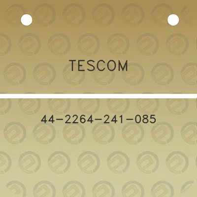 tescom-44-2264-241-085