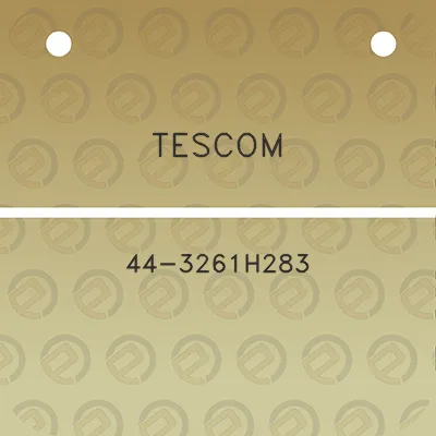 tescom-44-3261h283