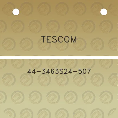 tescom-44-3463s24-507