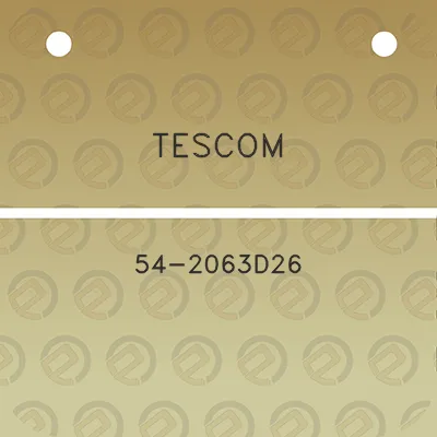 tescom-54-2063d26