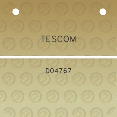 tescom-d04767