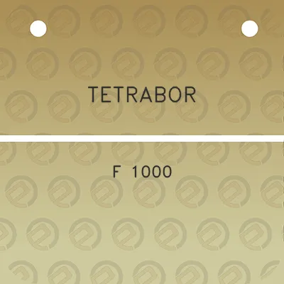 tetrabor-f-1000