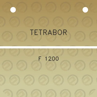 tetrabor-f-1200