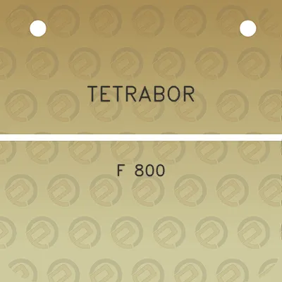 tetrabor-f-800