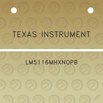 texas-instrument-lm5116mhxnopb