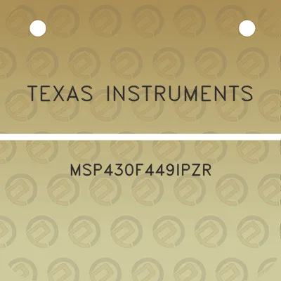 texas-instruments-msp430f449ipzr