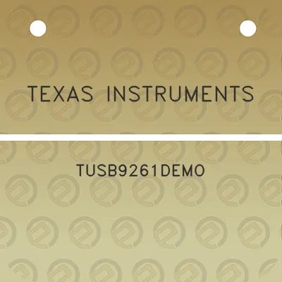 texas-instruments-tusb9261demo