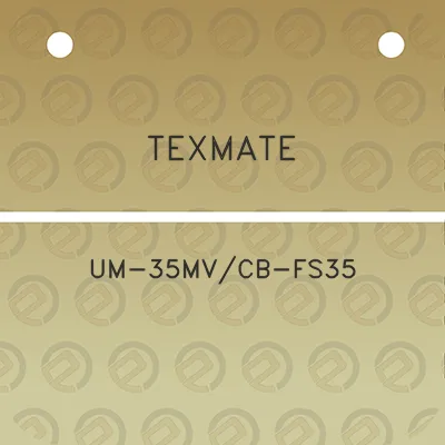 texmate-um-35mvcb-fs35