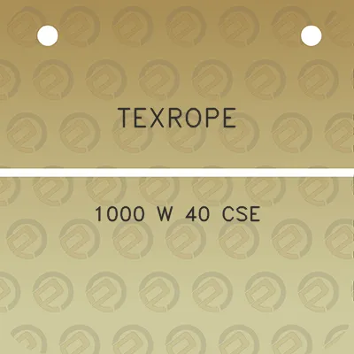 texrope-1000-w-40-cse