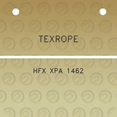 texrope-hfx-xpa-1462