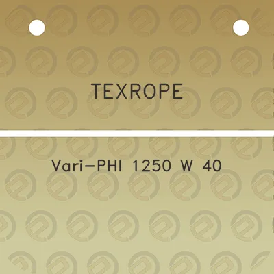 texrope-vari-phi-1250-w-40