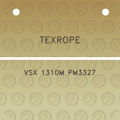 texrope-vsx-1310m-pm3327