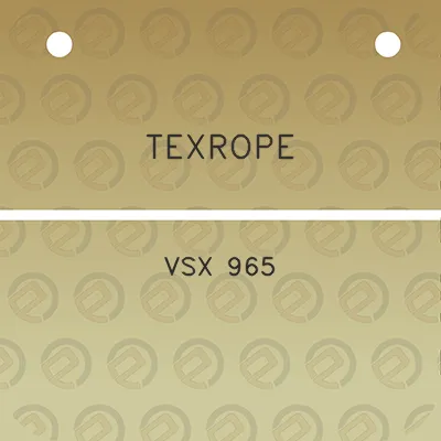 texrope-vsx-965