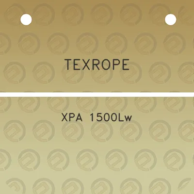 texrope-xpa-1500lw