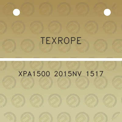 texrope-xpa1500-2015nv-1517