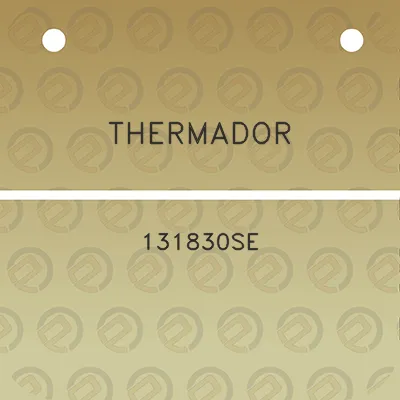 thermador-131830se