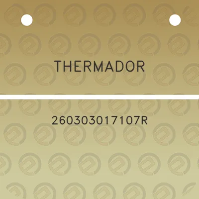 thermador-260303017107r