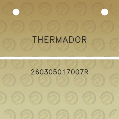 thermador-260305017007r