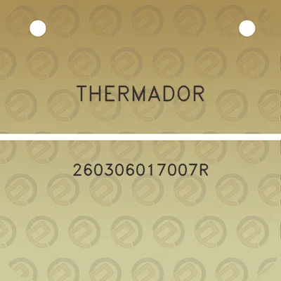 thermador-260306017007r